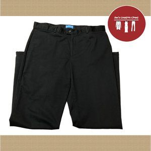 Women's Dockers Pleated Black Dress Pants